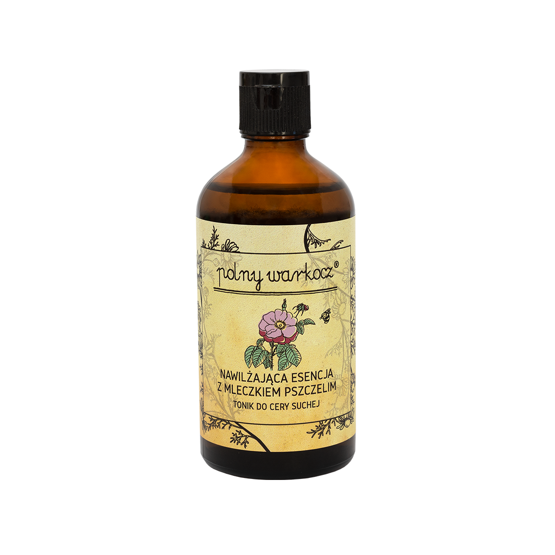 Nawilżająca Esencja z Mleczkiem Pszczelim tonik do cery suchej