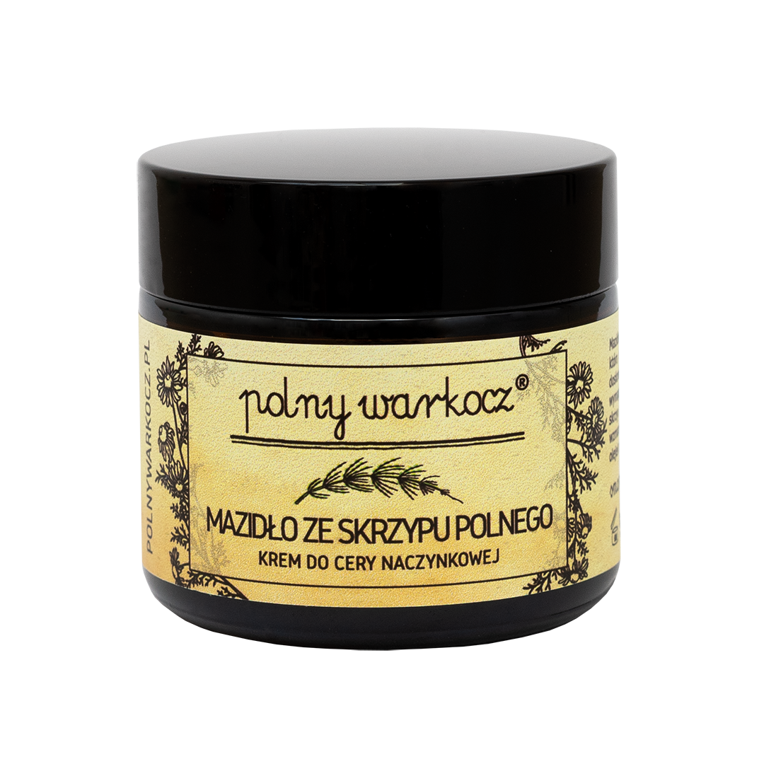 Mazidło ze Skrzypu Polnego Krem do Cery Naczynkowej
