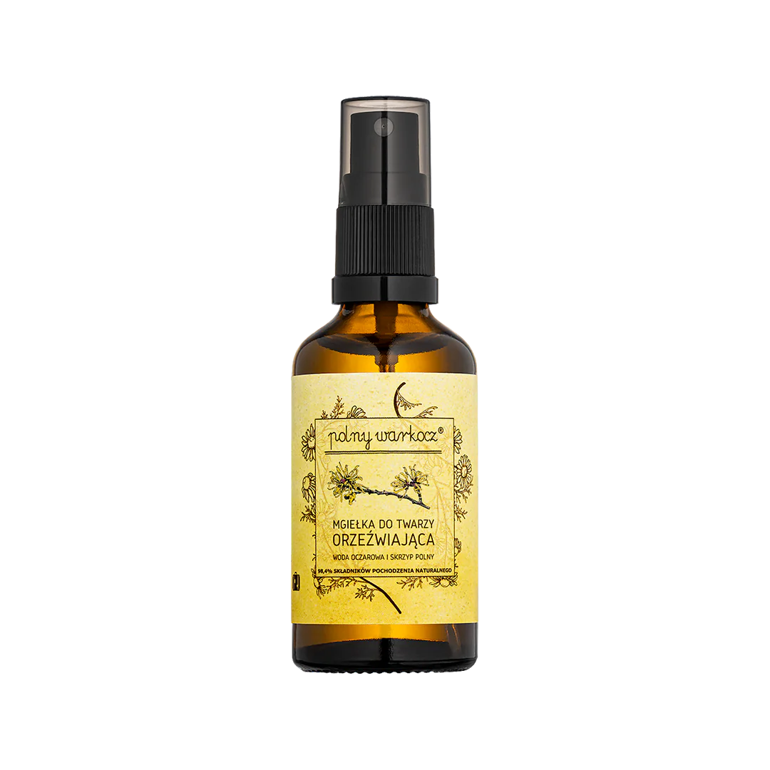 Orzeźwiająca Mgiełka do Twarzy Woda Oczarowa i Skrzyp Polny