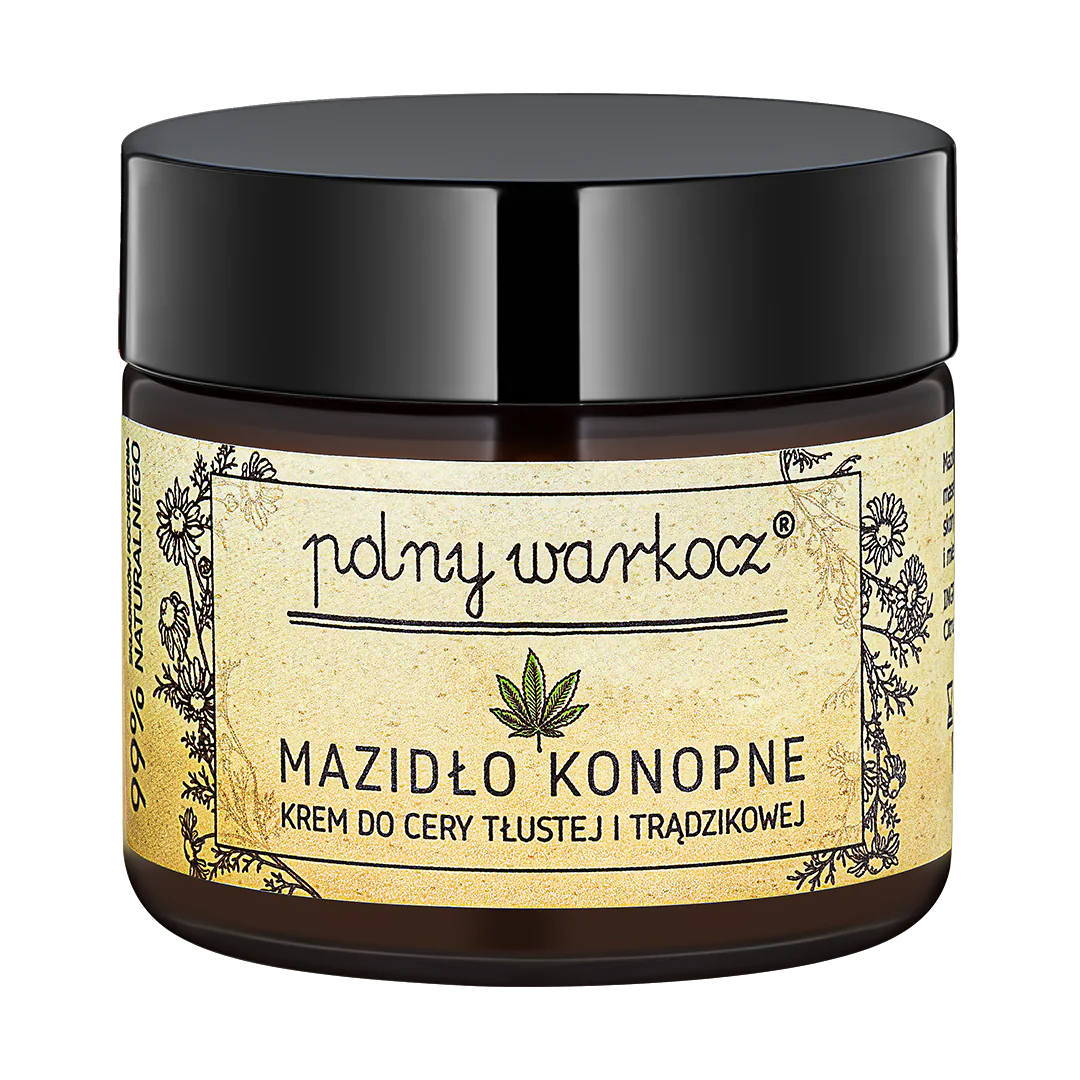 Mazidło Konopne Krem do Cery Tłustej i Trądzikowej