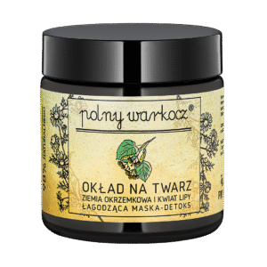 Łagodząca Maska – Detoks Ziemia Okrzemkowa i Kwiat Lipy